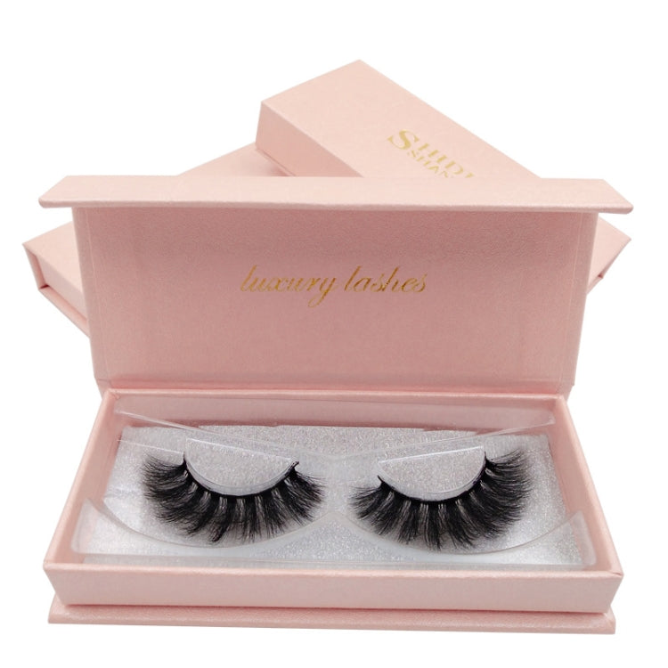 1 Pair Set 3D Mink Eyelashes Natural Thick False Eyelashes