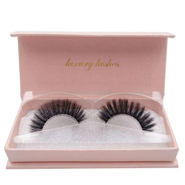 1 Pair Set 3D Mink Eyelashes Natural Thick False Eyelashes