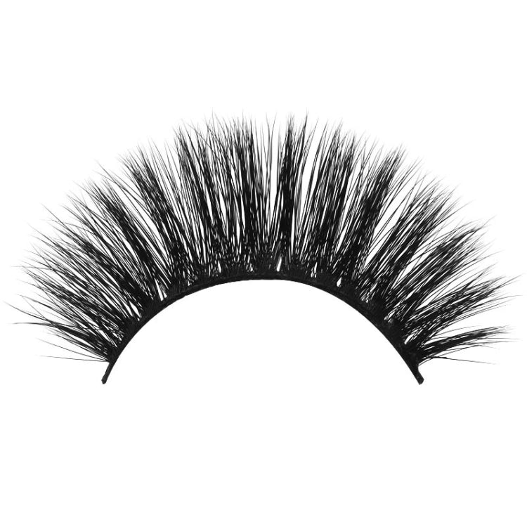 1 Pair Set 3D Mink Eyelashes Natural Thick False Eyelashes