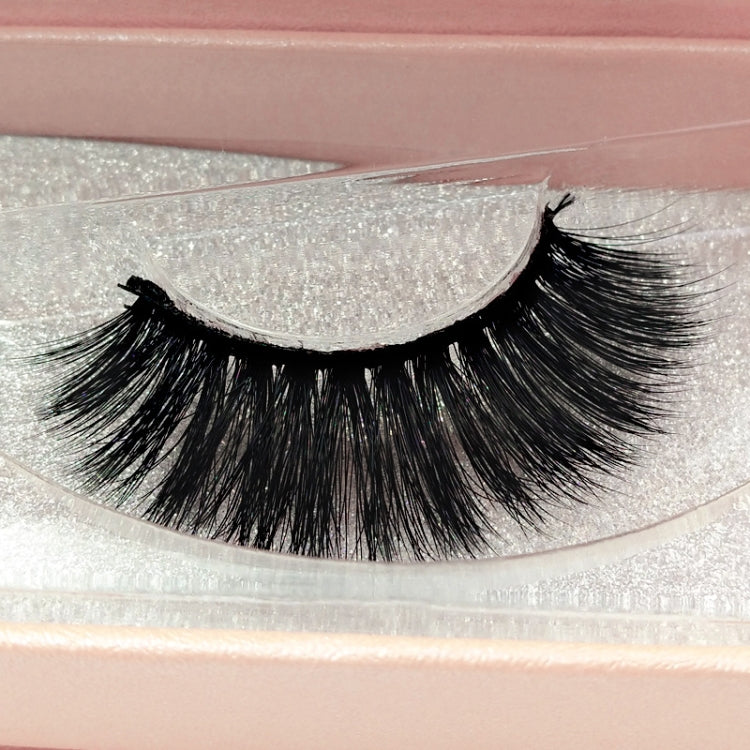 1 Pair Set 3D Mink Eyelashes Natural Thick False Eyelashes