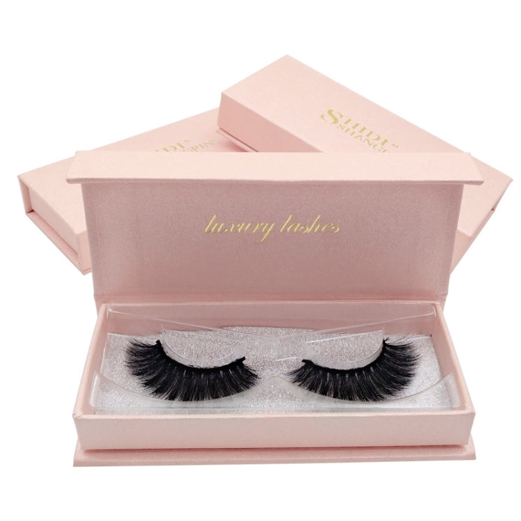 1 Pair Set 3D Mink Eyelashes Natural Thick False Eyelashes