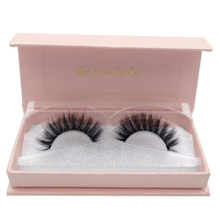 1 Pair Set 3D Mink Eyelashes Natural Thick False Eyelashes