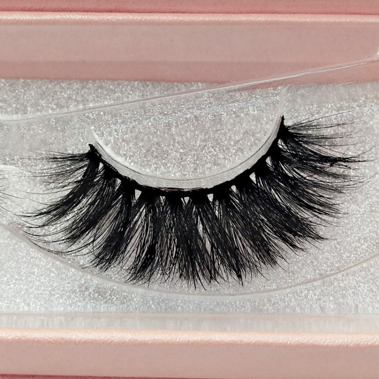1 Pair Set 3D Mink Eyelashes Natural Thick False Eyelashes