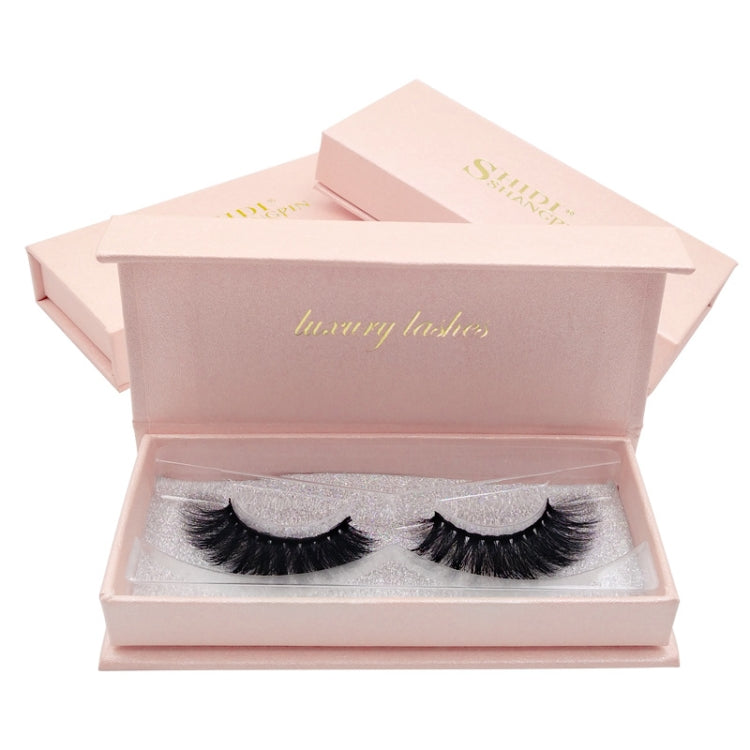 1 Pair Set 3D Mink Eyelashes Natural Thick False Eyelashes