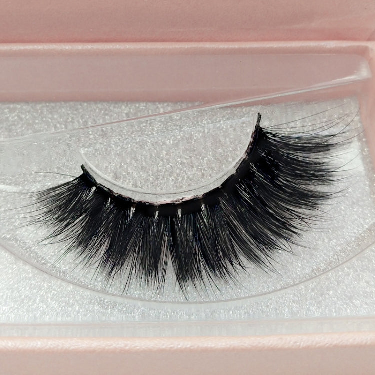 1 Pair Set 3D Mink Eyelashes Natural Thick False Eyelashes