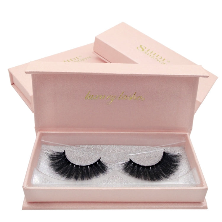 1 Pair Set 3D Mink Eyelashes Natural Thick False Eyelashes