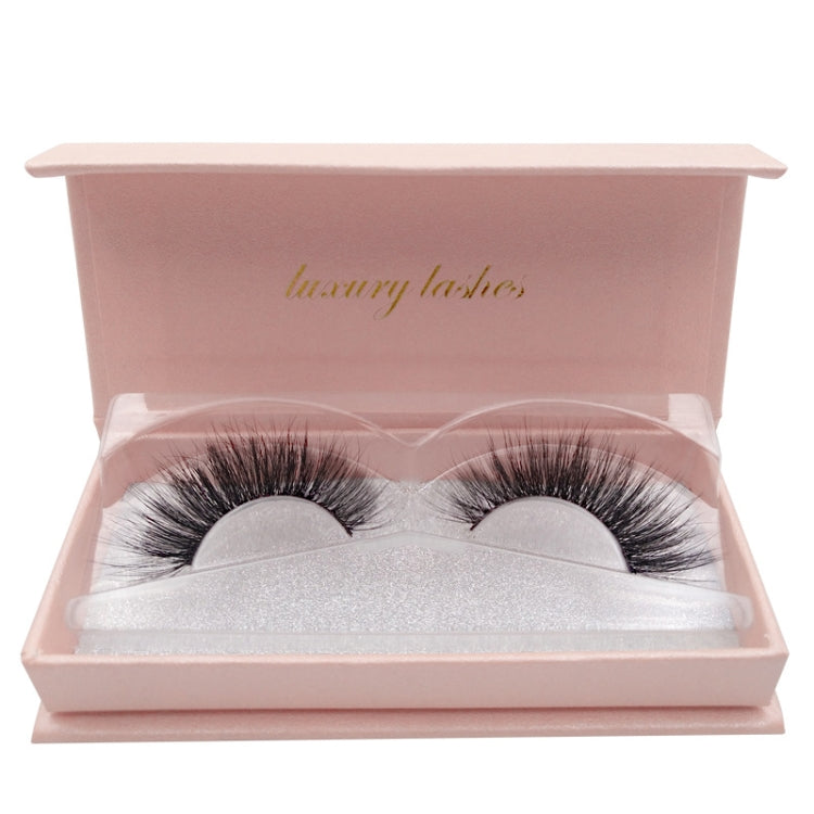 1 Pair Set 3D Mink Eyelashes Natural Thick False Eyelashes