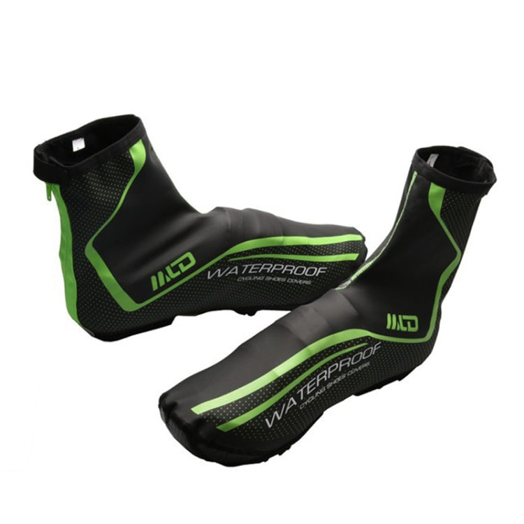 Bicycle Sports Outdoor Cycling Shoe Cover Winter Warm Windproof Waterproof Shoe Cover PU Shoe Cover Cycling Equipment, Size: M