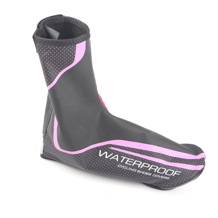 Bicycle Sports Outdoor Cycling Shoe Cover Winter Warm Windproof Waterproof Shoe Cover PU Shoe Cover Cycling Equipment, Size: M