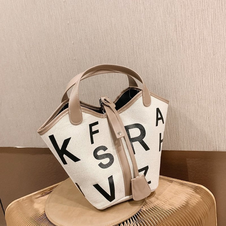 8891XBM Fashion High Capacity Canvas Bag Portable Bucket Bag