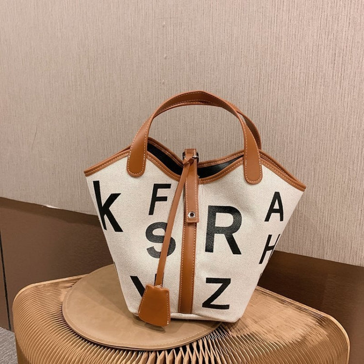 8891XBM Fashion High Capacity Canvas Bag Portable Bucket Bag