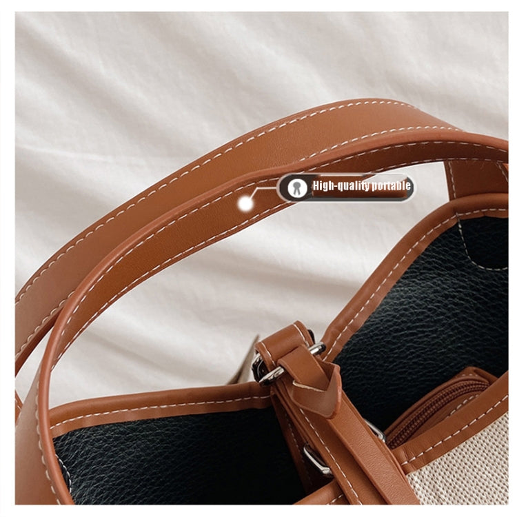 8891XBM Fashion High Capacity Canvas Bag Portable Bucket Bag