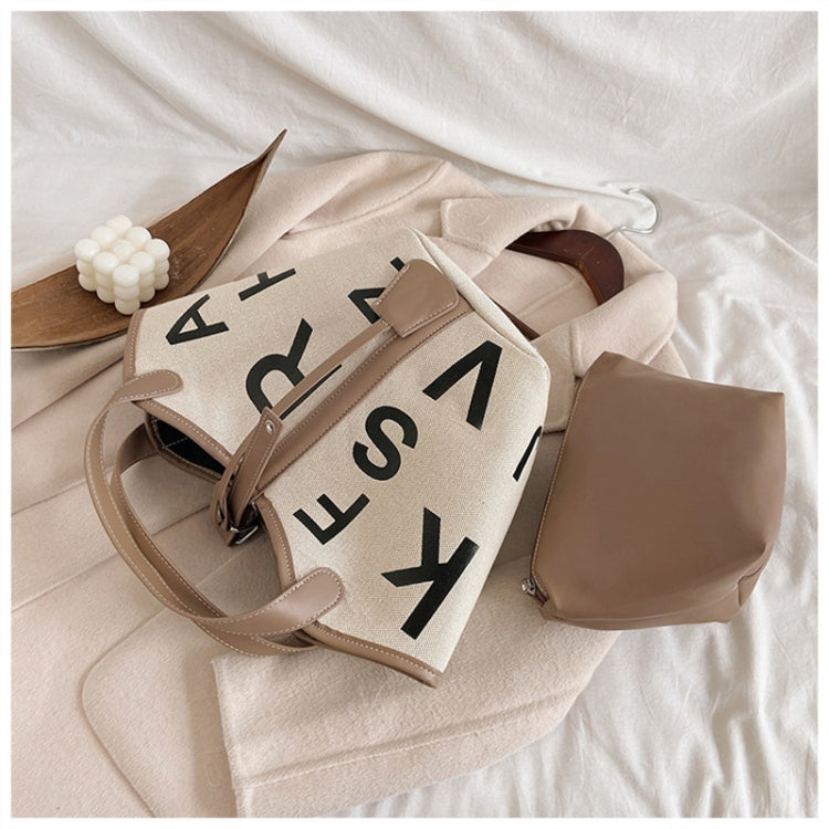 8891XBM Fashion High Capacity Canvas Bag Portable Bucket Bag