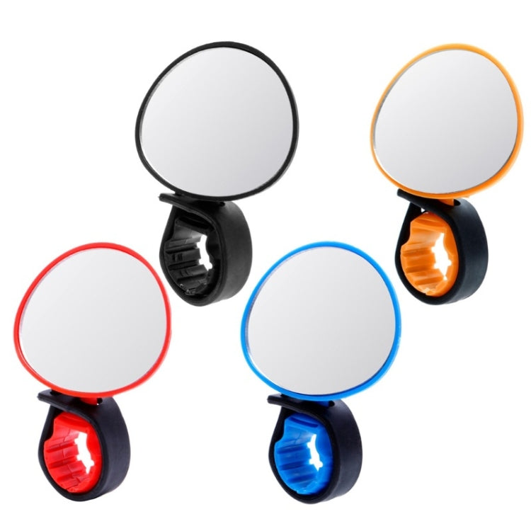 6 PCS Bicycle Rearview Mirror Mountain Bike Reflector 360 ??Degree Rotating Reversing Mirror, Random Color Delivery