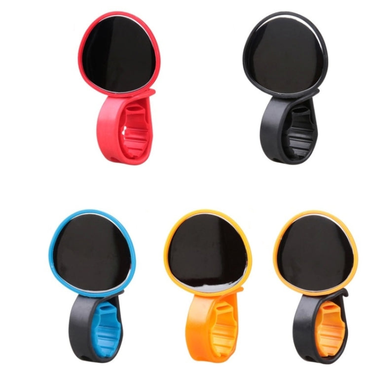 6 PCS Bicycle Rearview Mirror Mountain Bike Reflector 360 ??Degree Rotating Reversing Mirror, Random Color Delivery