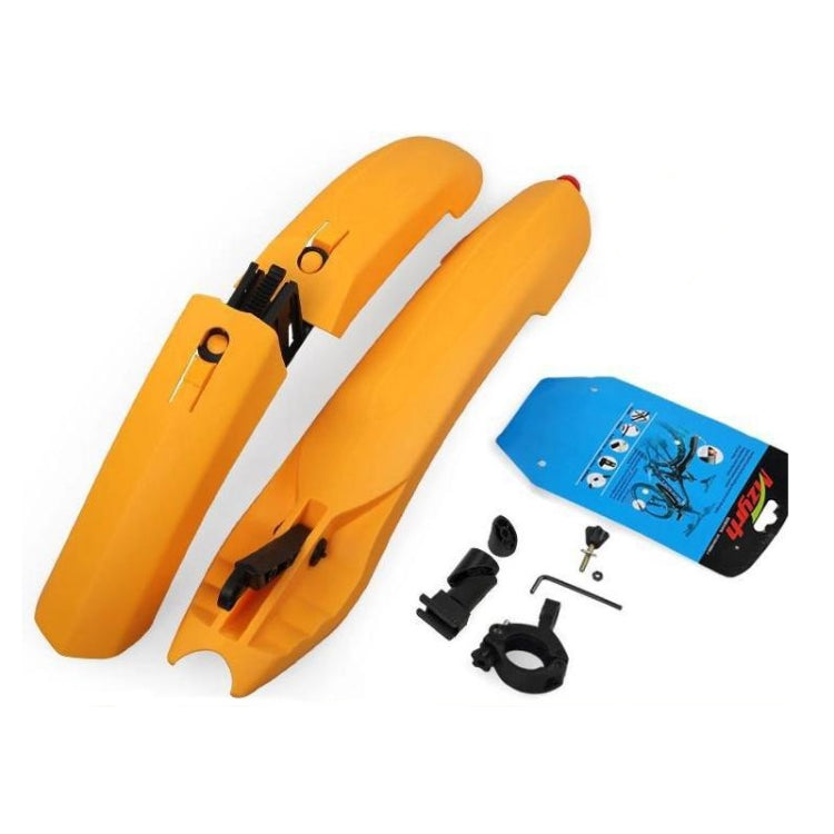 Bicycle Fender With LED Taillights Mountain Bike Fender Quick Release 26 Inch Riding Accessories