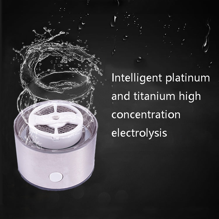 Portable Health Hydrogen-Rich Water Cup High-Concentration Negative Ion Electrolysis Generator, Capacity: 450ml