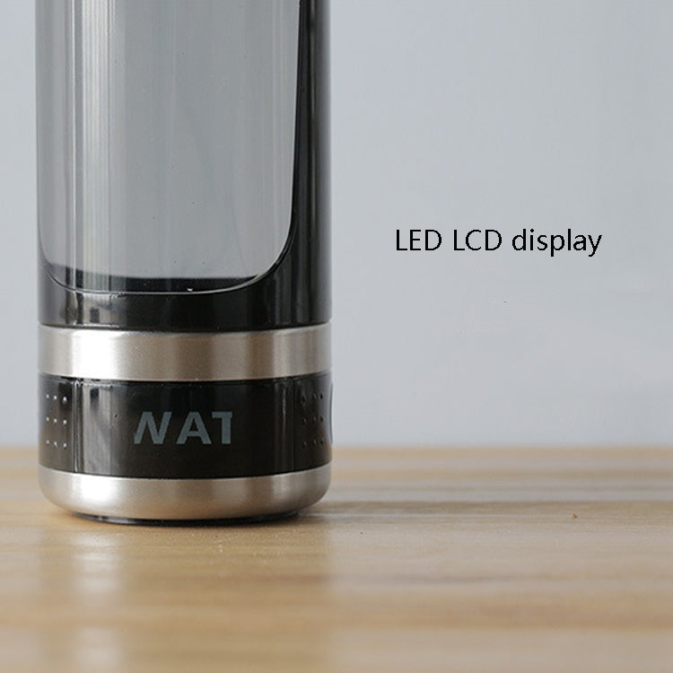 Anion Hydroxide Ion Health Water Cup Rechargeable Electrolysis Water Cup, Capacity: 500ml(Black)