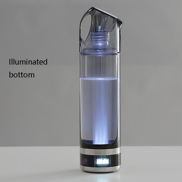 Anion Hydroxide Ion Health Water Cup Rechargeable Electrolysis Water Cup, Capacity: 500ml(Black)