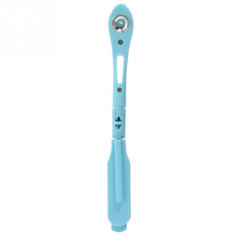 Portable Energy-saving LED Night Light Reading Lamp Book Light with Clip, Random Color Delivery