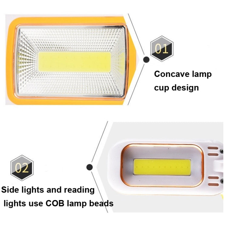 Multi-Function Bright Solar Rechargeable Lighting LED Portable Lamp Camping Outdoor Adventure Lamp