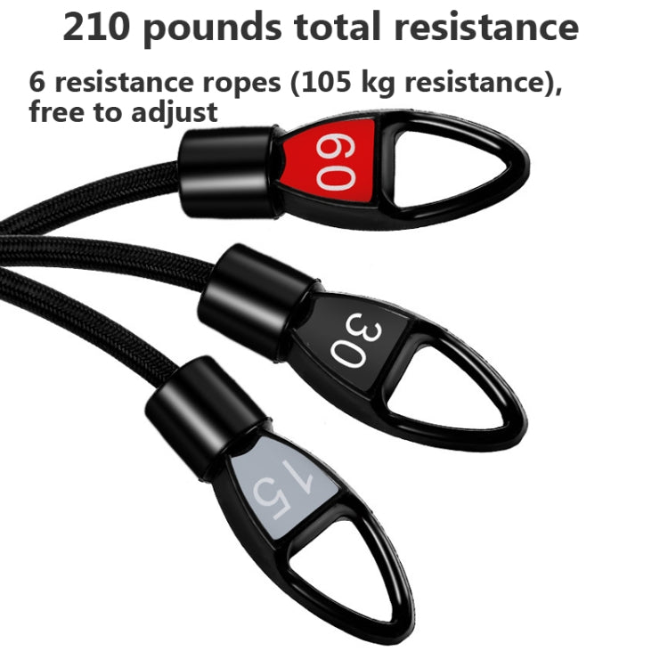 Tension Belt Home Men And Women Fitness Door Pull Device X Type Multifunctional Sports Elastic Resistance Rope