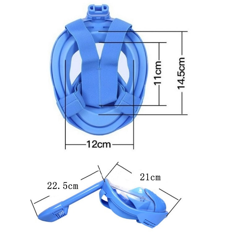 Children Diving Mask Full Dry Anti-Fog Mask for Snorkeling, Size: XS