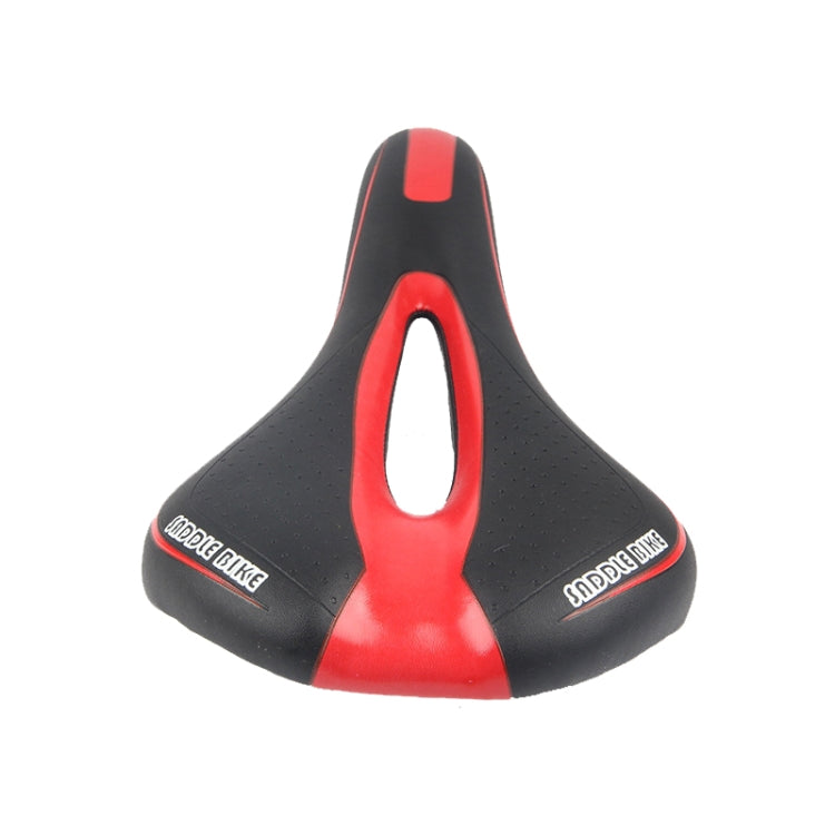 Mountain Bike Saddle Road Bike Folding Car Seat Cushion Cycling Equipment, Colour: Black Red(No Standard)