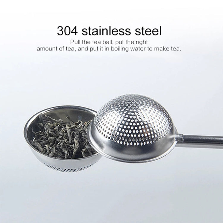 2PCS Stainless Steel Teapot Tea Strainer Ball Shape Mesh Tea Infuser Filter