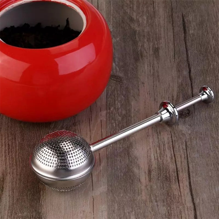 2PCS Stainless Steel Teapot Tea Strainer Ball Shape Mesh Tea Infuser Filter
