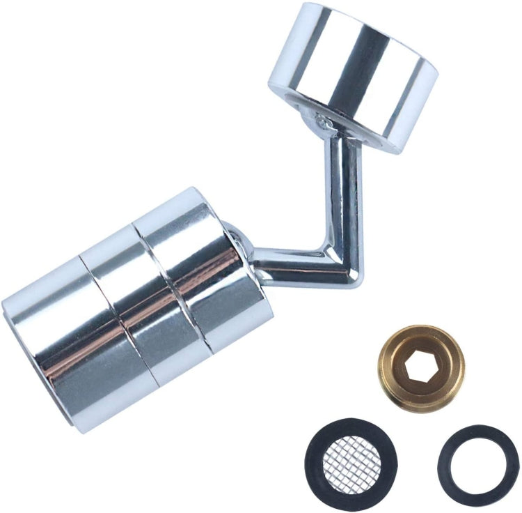 720-Degree Universal Rotating Faucet Anti-Splash Spout Filter Dual-Function Faucet, Specification: Three Sections