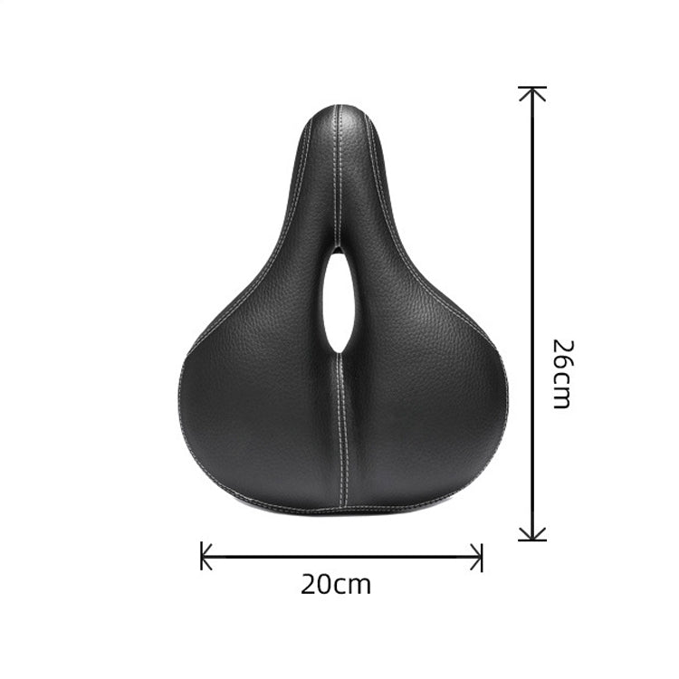 Bicycle Seat USB Charging Taillight Seat Bicycle Seat Saddle(Black)