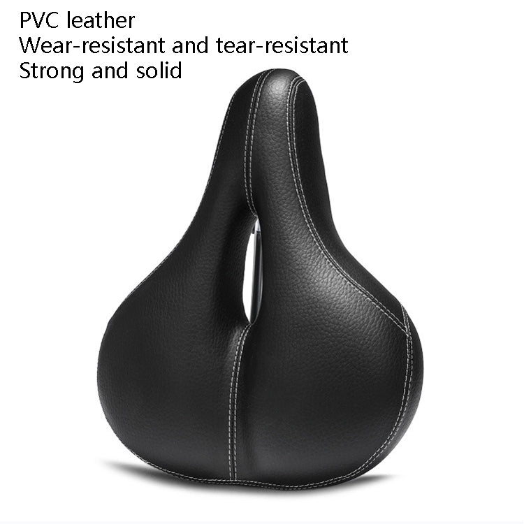 Bicycle Seat USB Charging Taillight Seat Bicycle Seat Saddle(Black)