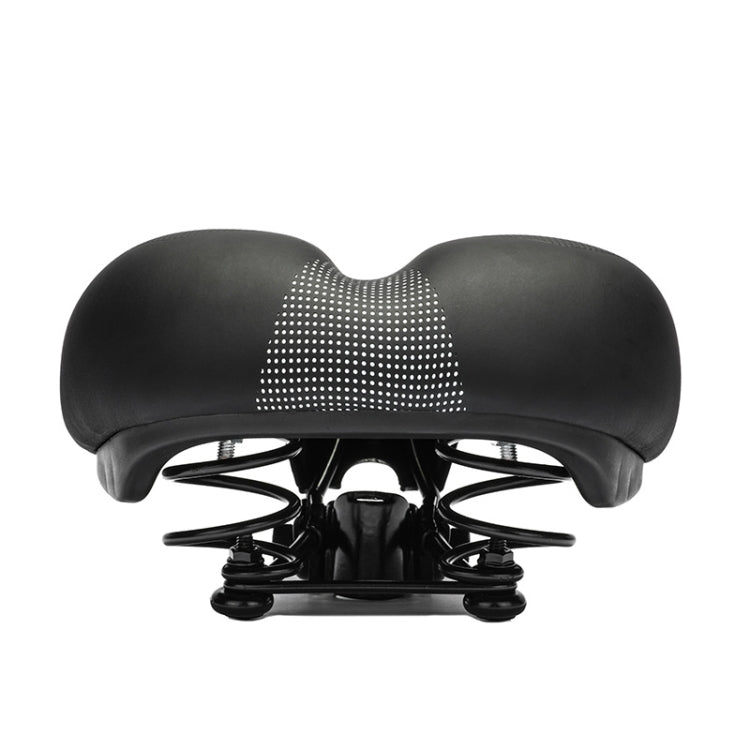 Bicycle Seat Spring Saddle Riding Equipment Accessories(Black)