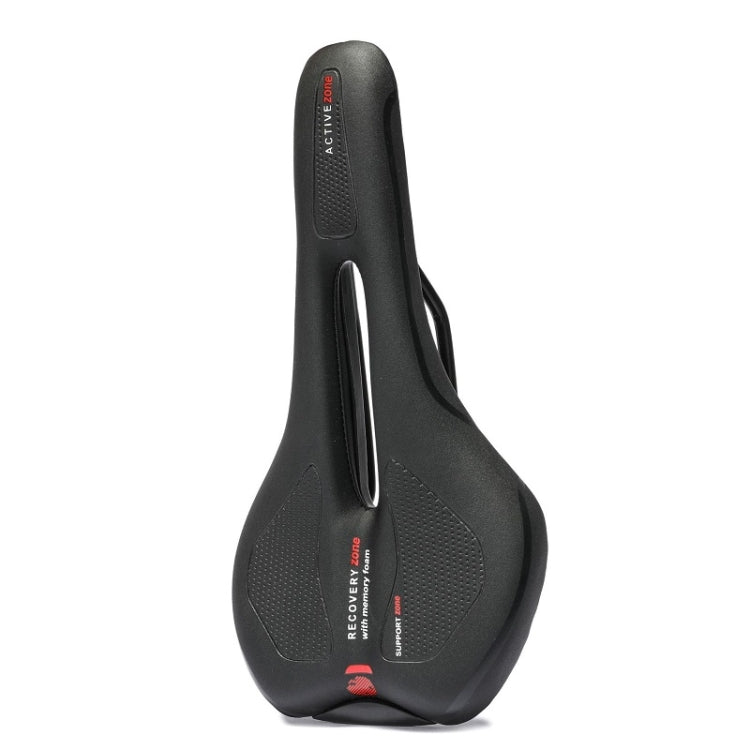 Bicycle Seat Mountain Bike Road Bike Hollow Breathable Comfortable Saddle Seat(Red)