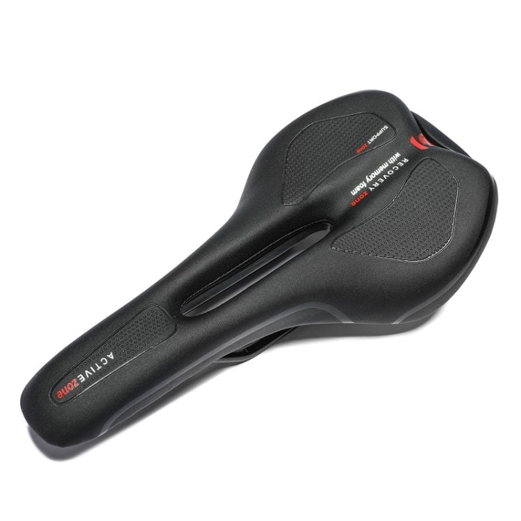Bicycle Seat Mountain Bike Road Bike Hollow Breathable Comfortable Saddle Seat(Red)