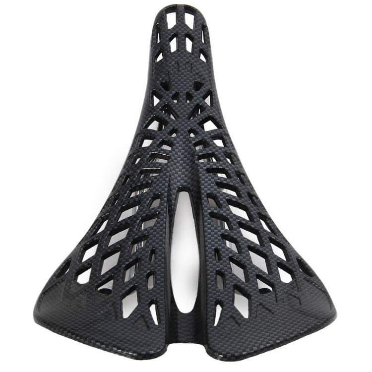 Bicycle Seat Mountain Bike Seat Spider Web Seat(Carbon Fiber)