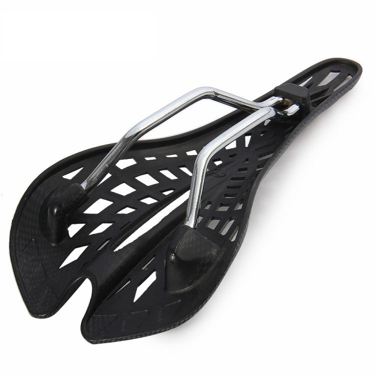 Bicycle Seat Mountain Bike Seat Spider Web Seat(Carbon Fiber)