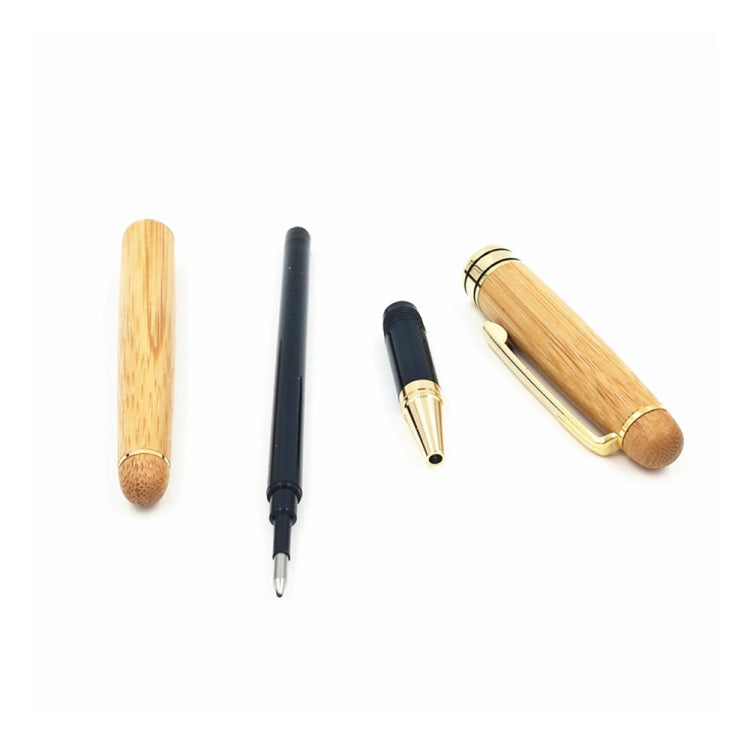 Creative Wooden Pen Set with Pen Box Student Stationery Office Gifts, Style:Signing Pen+Pen Box