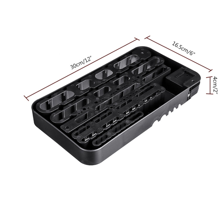 MZK019 Multifunctional Battery Test Battery Strength Indicator Storage Box