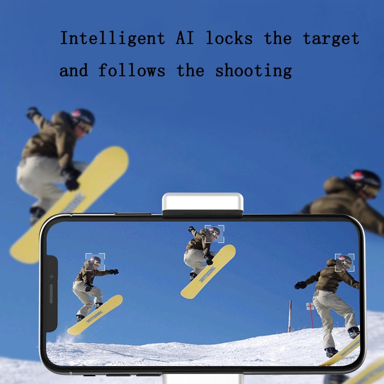 Intelligent Follower Gimbal Stabilizer AI Face Recognition Object Tracking Handheld Selfie Live Broadcast Artifact