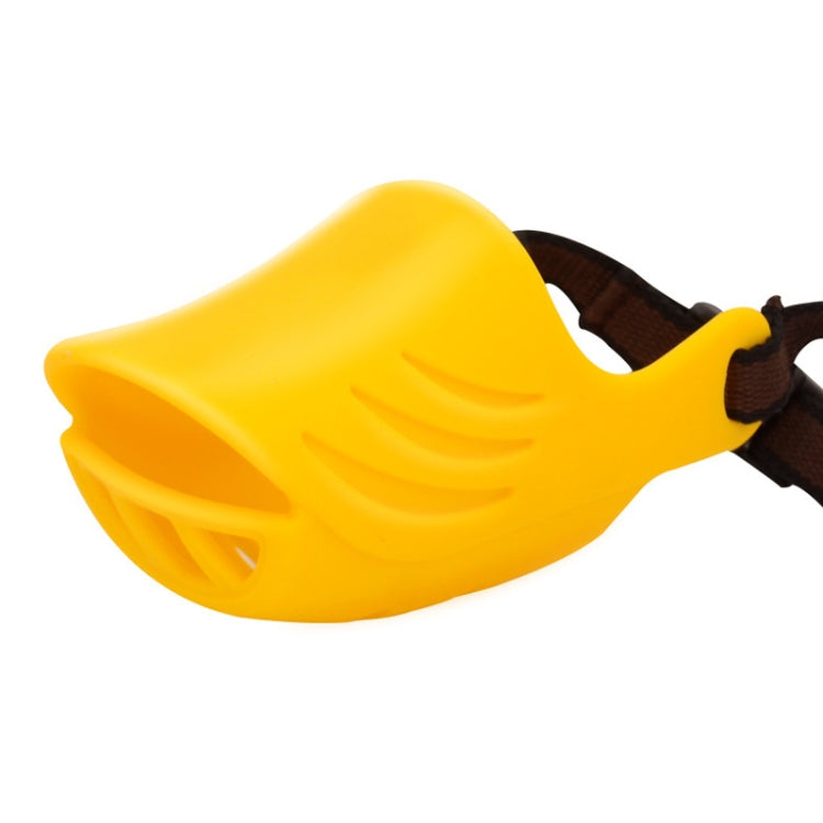 Dog Muzzle Cover Tedike Fund Fur Dog Muzzle Cover Anti-Bite Mouth Cover Silicone Supplies, Specification: S