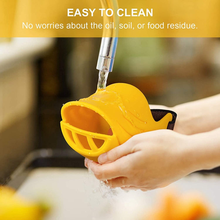 Dog Muzzle Cover Tedike Fund Fur Dog Muzzle Cover Anti-Bite Mouth Cover Silicone Supplies, Specification: S