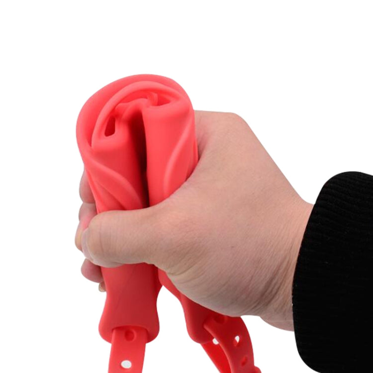 Dog Muzzle Cover Tedike Fund Fur Dog Muzzle Cover Anti-Bite Mouth Cover Silicone Supplies, Specification: L