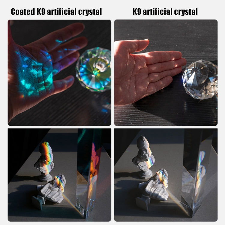 Triangular Prism Coating Upgrade Crystal Photography Foreground Blur Film And Television Props