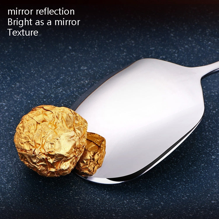 4 PCS 304 Stainless Steel Serving Spoon Buffet Spoon, Specification: Spoon