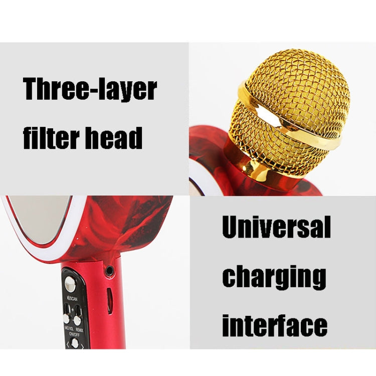Q5 Mobile Phone Karaoke KTV Wireless Bluetooth Microphone