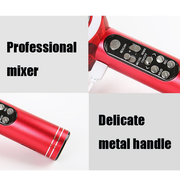 Q5 Mobile Phone Karaoke KTV Wireless Bluetooth Microphone