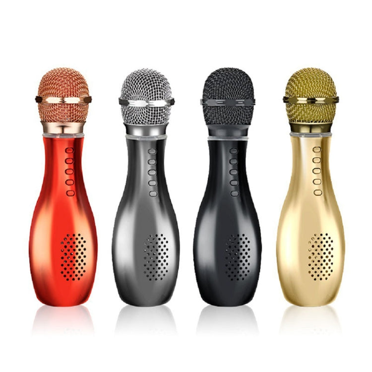 Q007 Bowling Mobile Phone K Song Changing Microphone USB Condenser Wireless Bluetooth Microphone