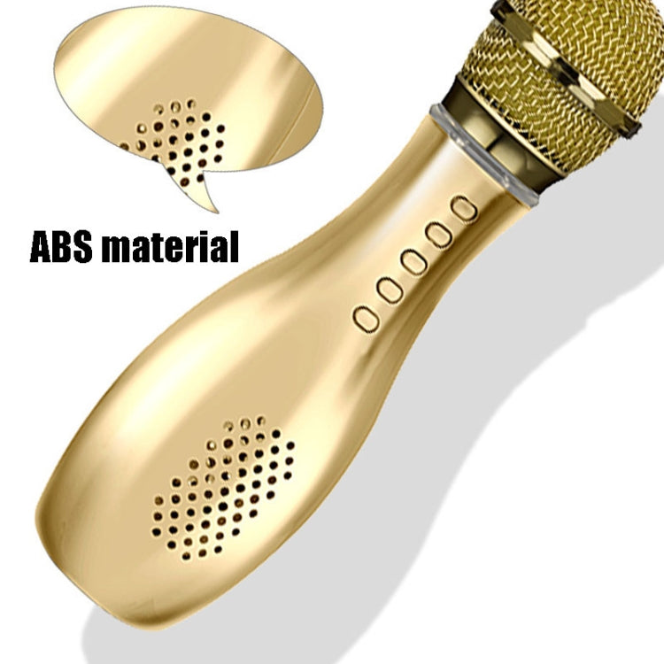 Q007 Bowling Mobile Phone K Song Changing Microphone USB Condenser Wireless Bluetooth Microphone